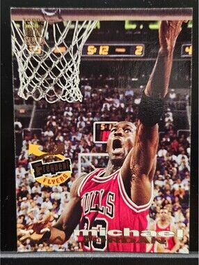 1993 Topps Stadium Club Michael Jordan Frequent Flyers #181